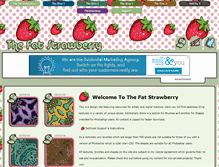 Tablet Screenshot of fatstrawberry.com